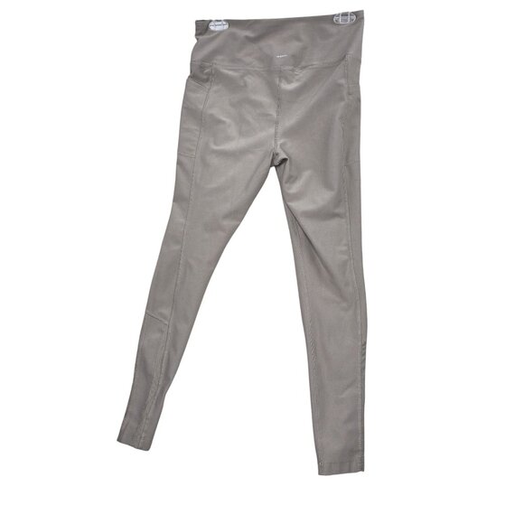 Mondetta Performance Luxury Womens Taupe Leggings - Picture 2 of 7
